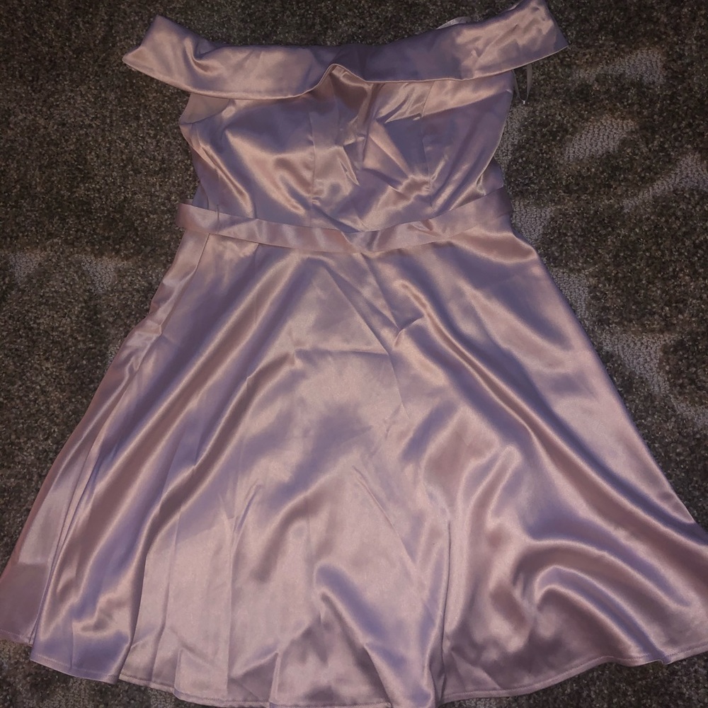 Champagne colored dress